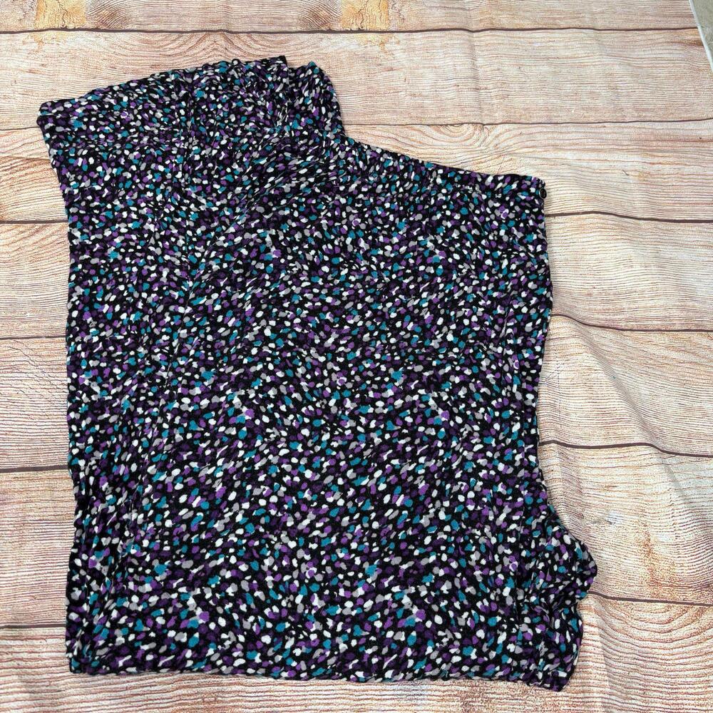 George 3X Sleep Pants in Multicolor Pattern